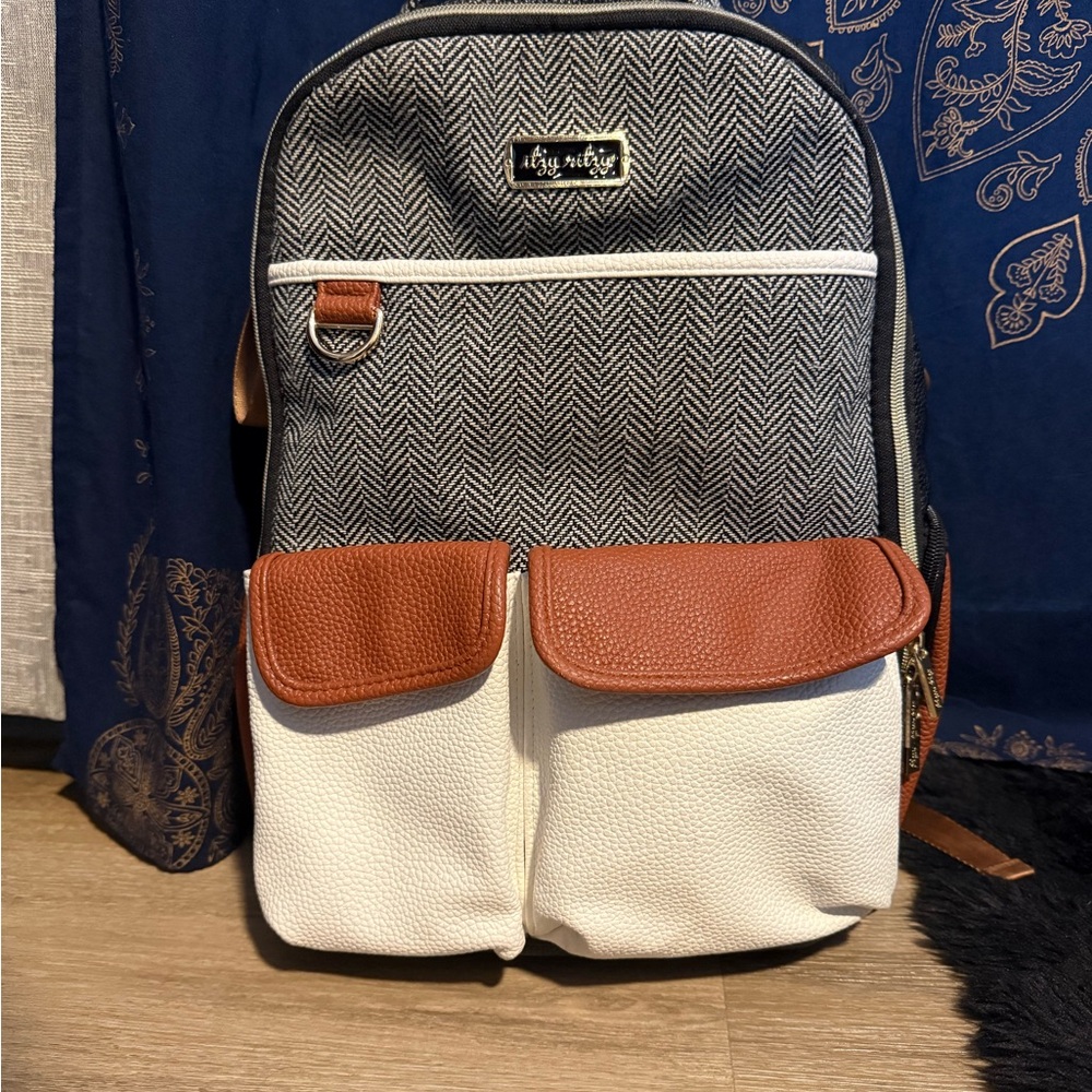 ITZY RITZY Boss Diaper Bag Backpack